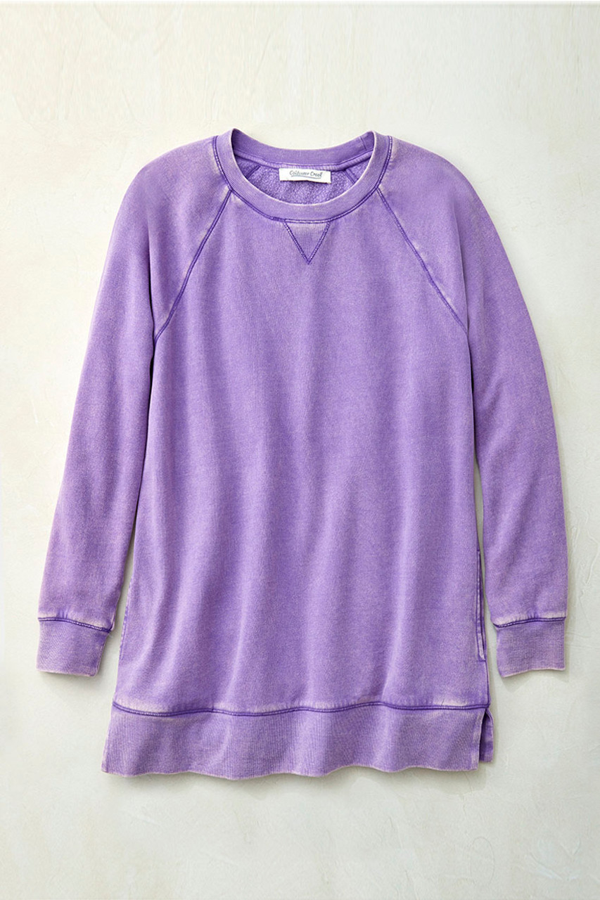 Colorwash Tunic Sweatshirt | Coldwater Creek