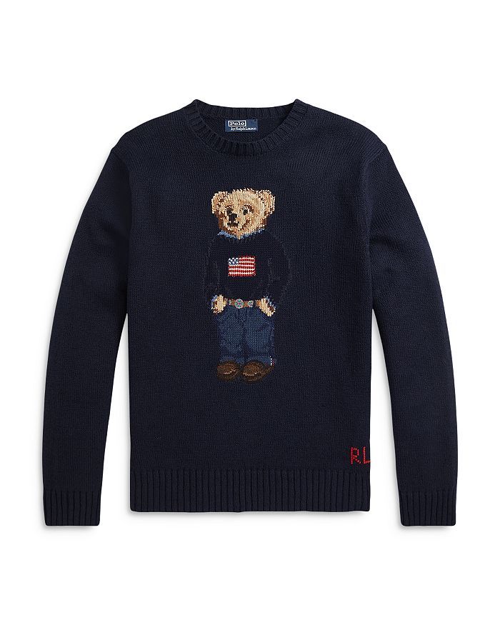 Polo Ralph Lauren Polo Bear Cotton-Linen Sweater Men - Bloomingdale's | Bloomingdale's (US)