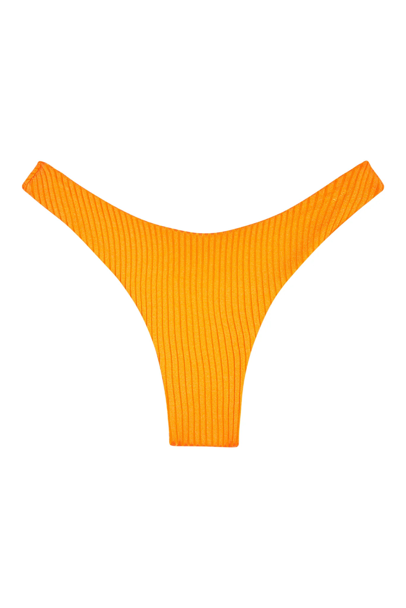 Byron Bottom - Clementine Wide Rib | Monday Swimwear