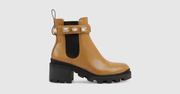 Women's ankle boot with belt | Gucci (US)