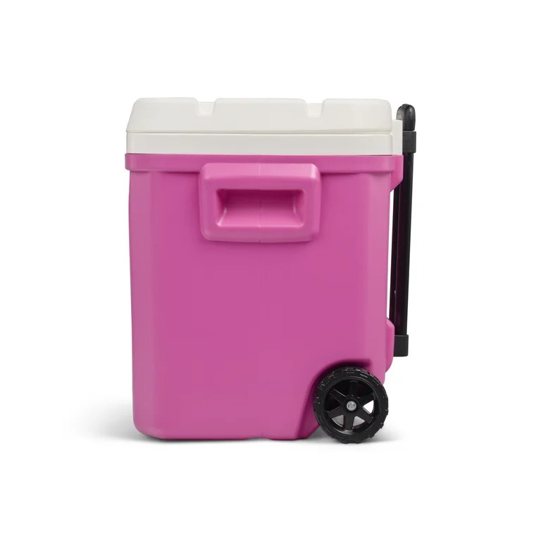 Igloo 60 QT Laguna Ice Chest Cooler with Wheels, Pink | Walmart (US)