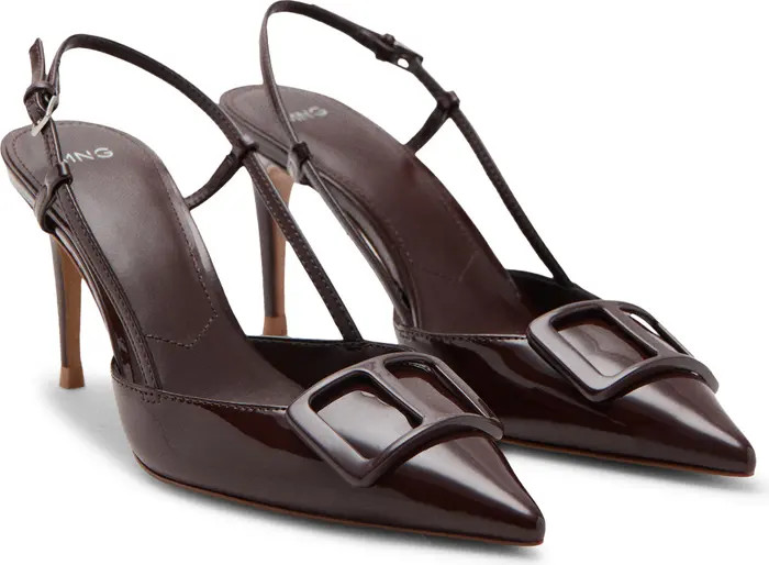 MANGO Sonte Slingback Pump (Women) | Nordstrom | Nordstrom