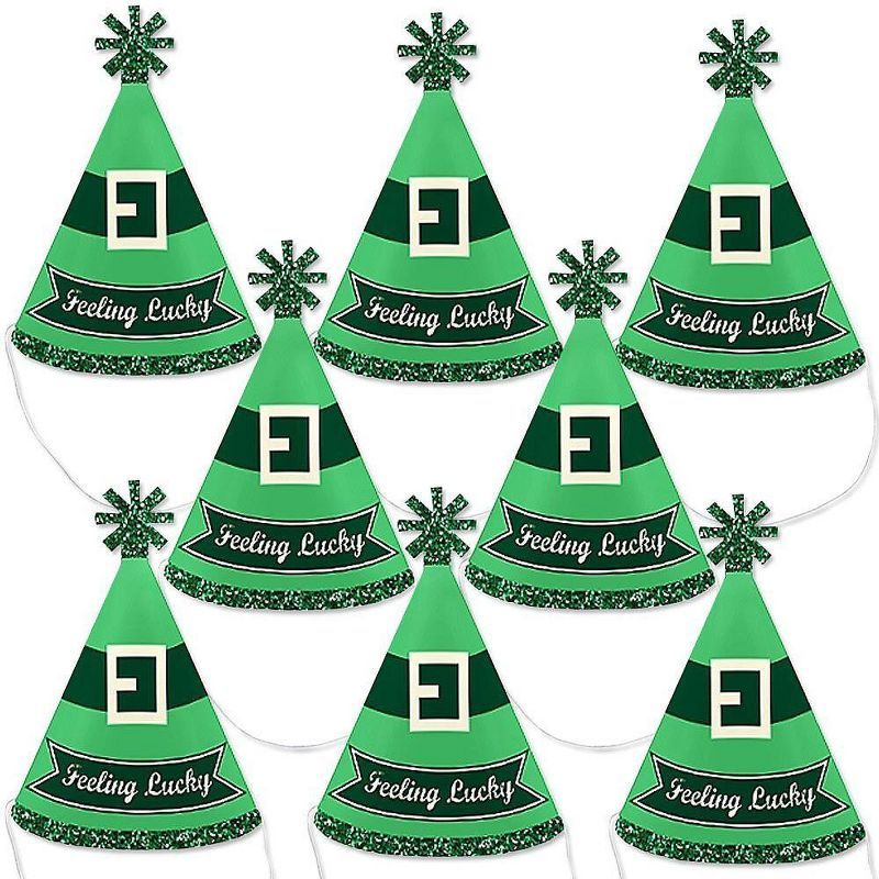 Big Dot of Happiness St. Patrick's Day - Mini Cone Saint Patty's Day Party Hats - Small Little Pa... | Target