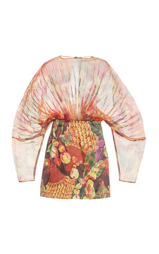 Odi Pleated Organza Mini Dress | Moda Operandi (Global)