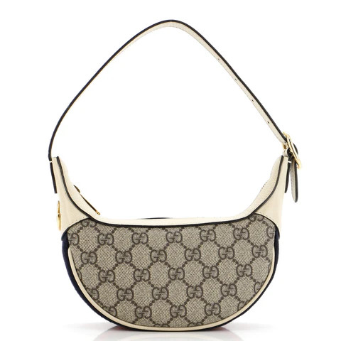 Ophidia Zip Hobo GG Coated Canvas Mini | Rebag