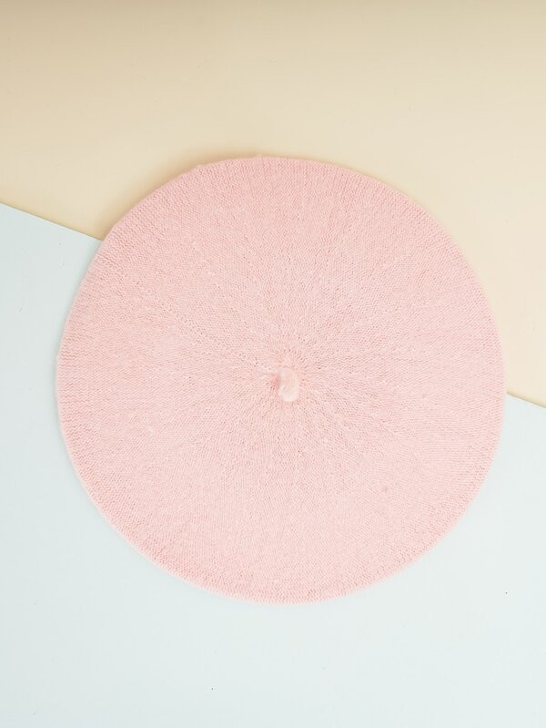 1pc Solid Beret | SHEIN