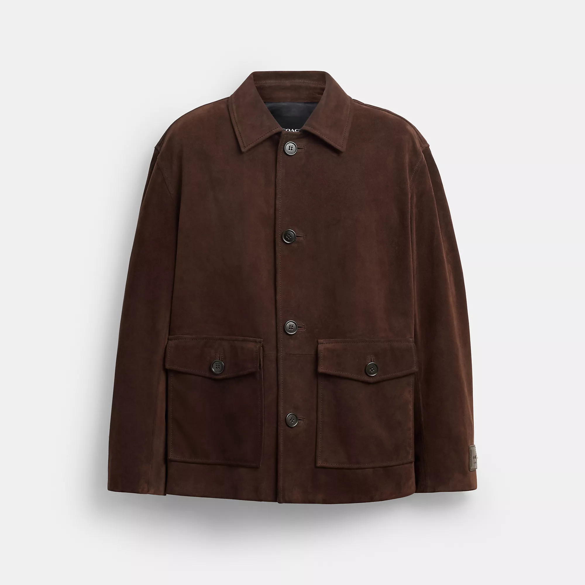 Suede Shirt Jacket | Coach (US)