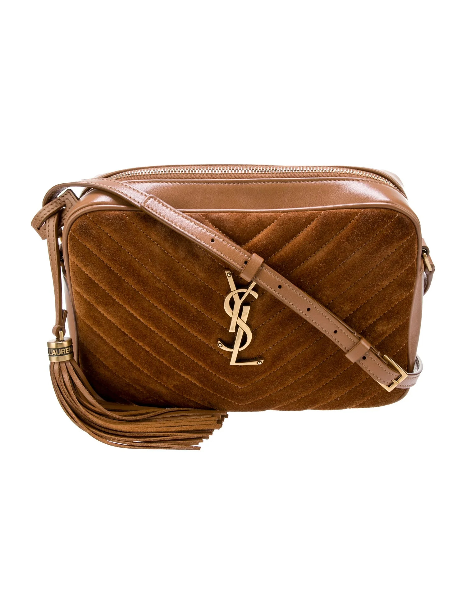 Suede Monogram Matelassé Lou Camera Bag | The RealReal