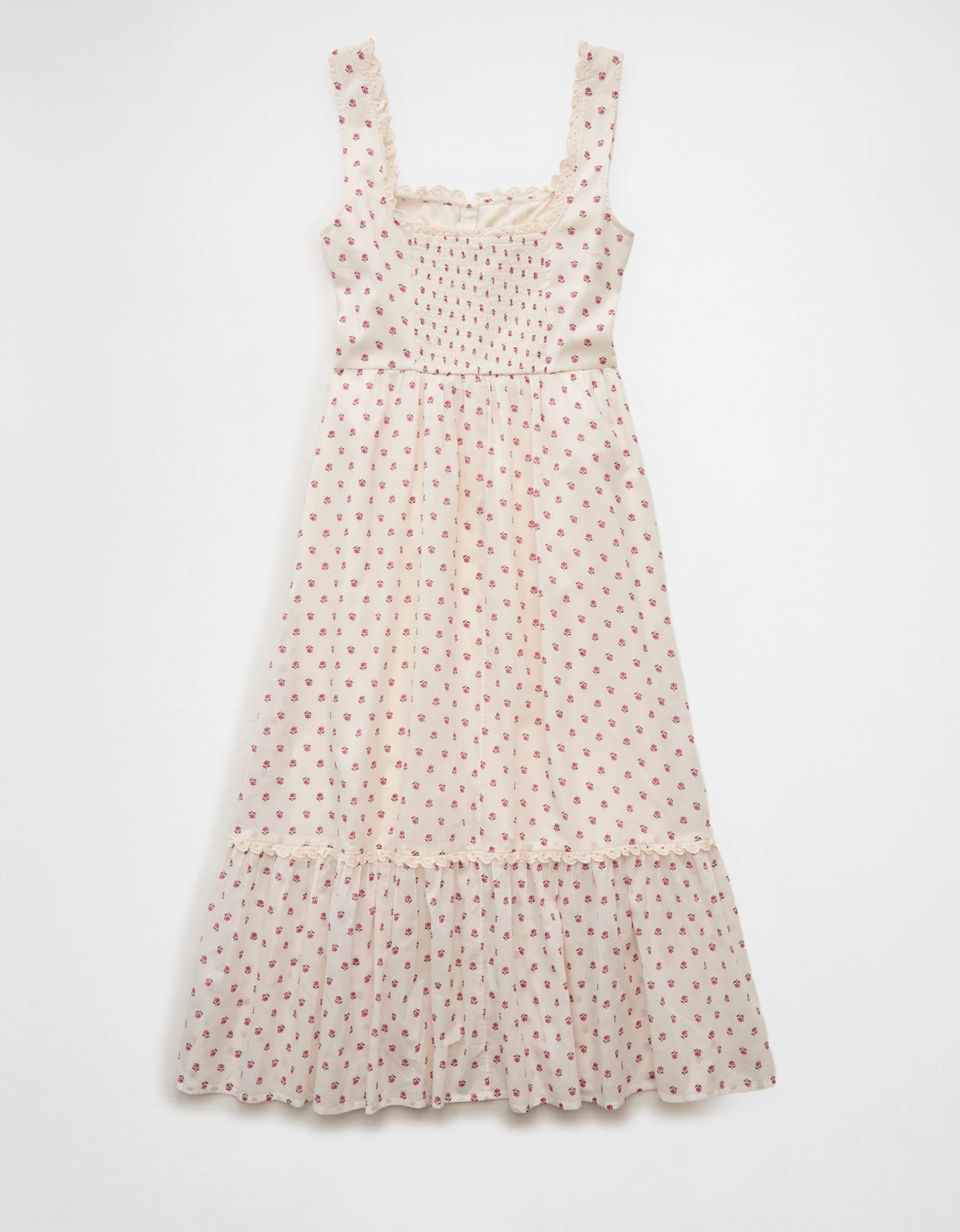 AE Catie Corset Midi Dress | American Eagle Outfitters (US & CA)