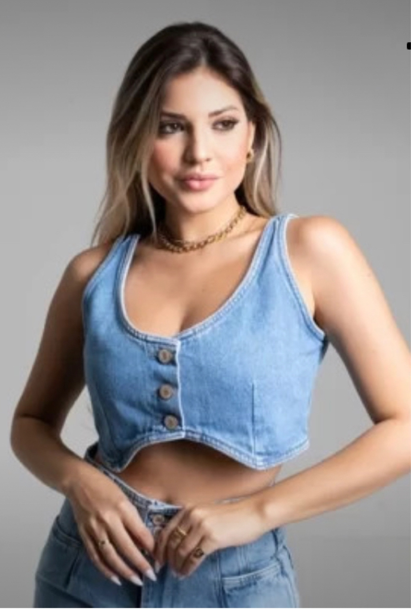 Inspiração de cropped denim para você! 

#LTKFestival #LTKbrasil