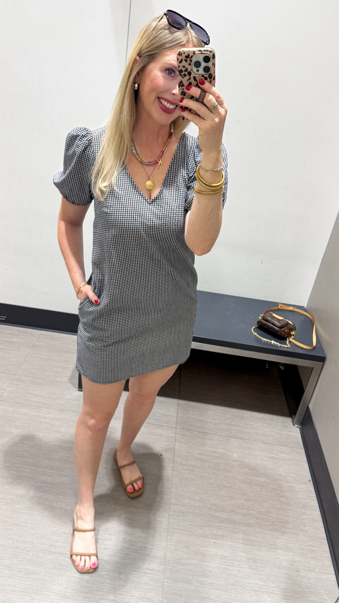 Target gingham mini dress 

#LTKootd #LTKmomlife