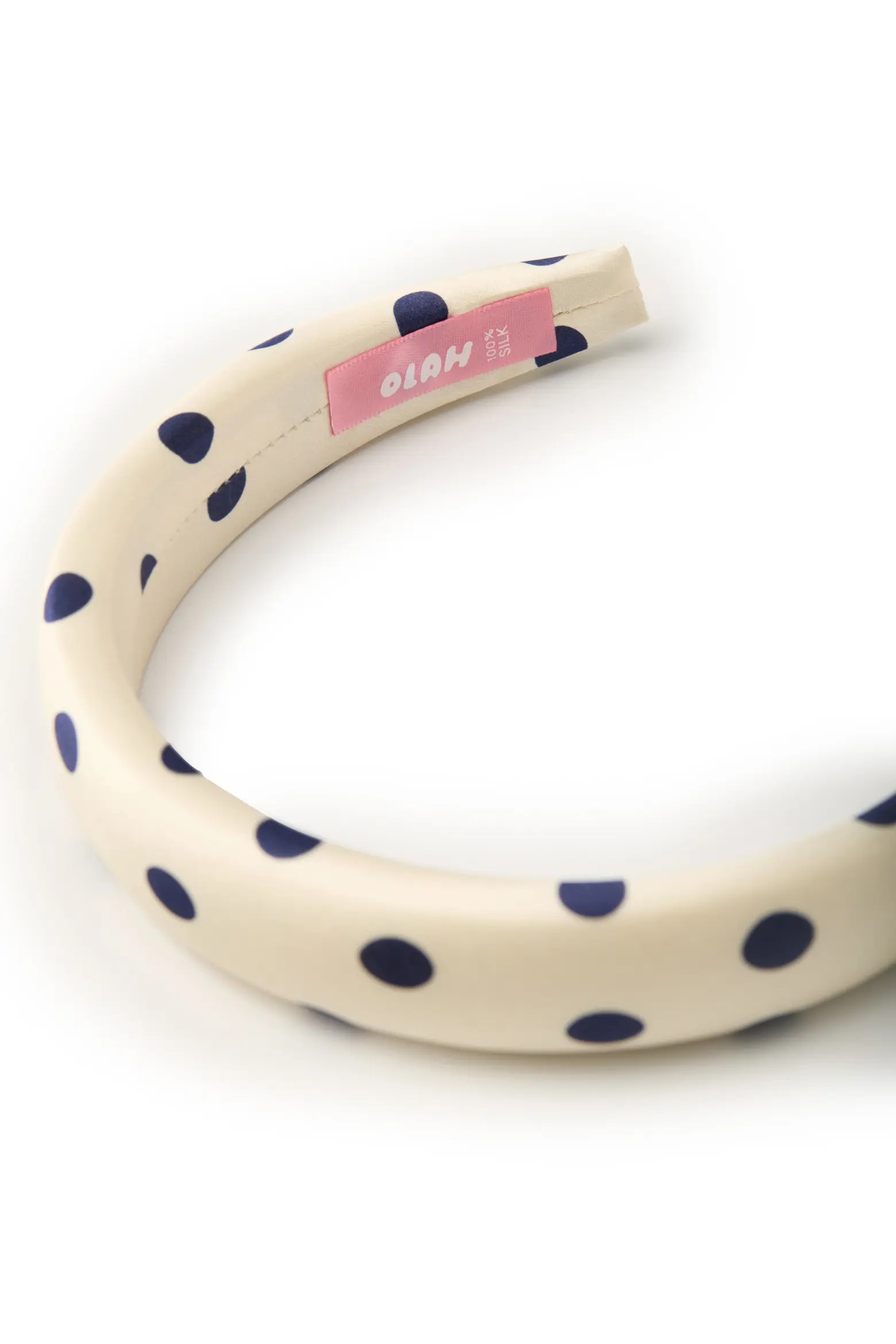 Polka Dot Silk Headband (Women) | Nordstrom | Nordstrom