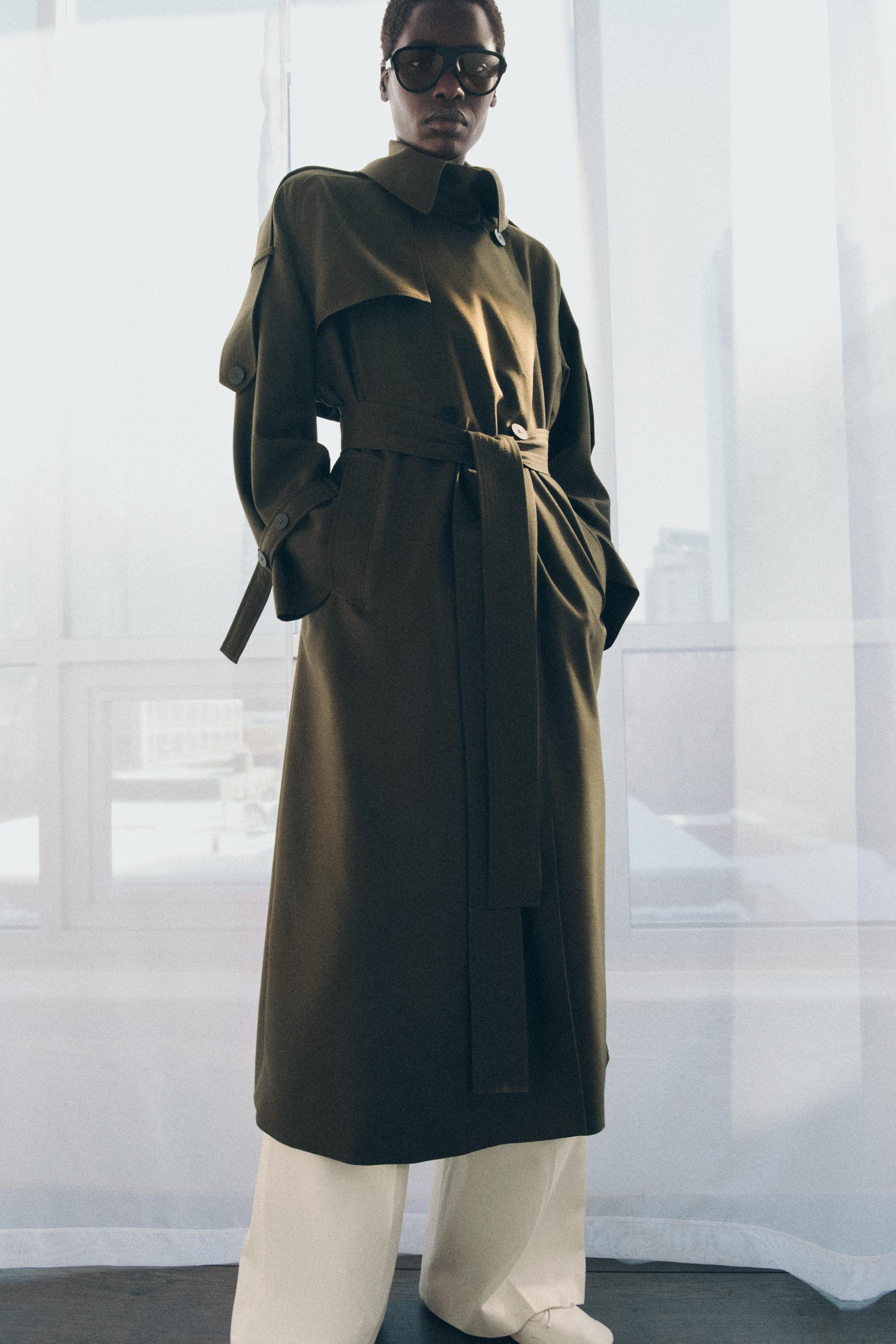 OVERSIZED ZW COLLECTION LIMITED EDITION TRENCH COAT | Zara US