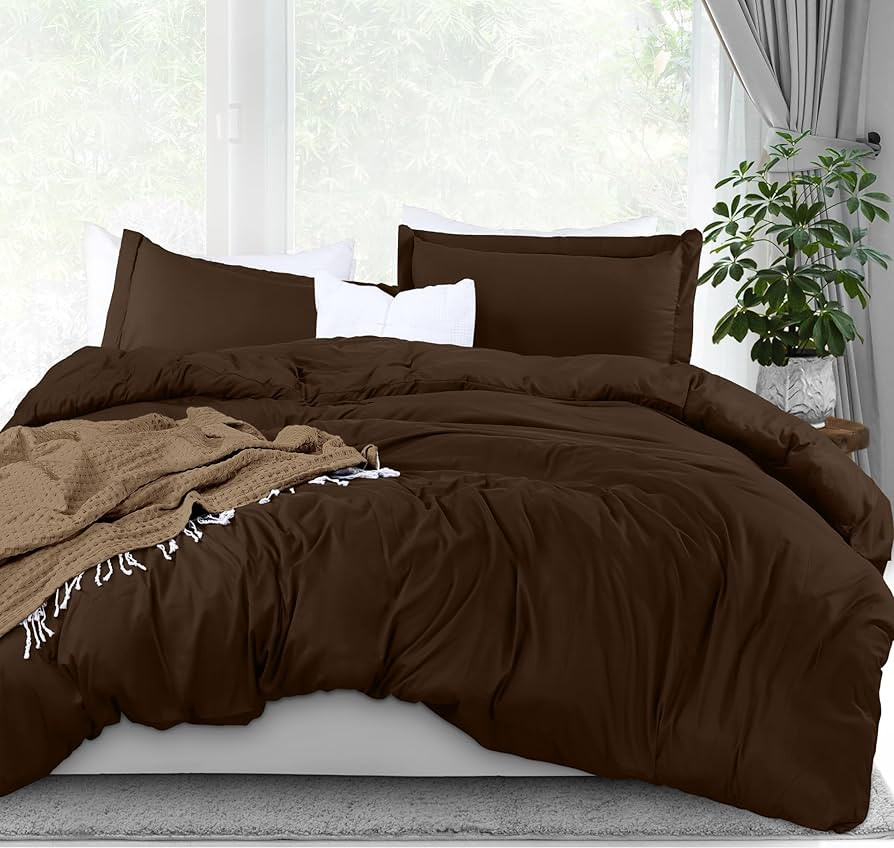 Utopia Bedding Duvet Cover King Size - 1 Duvet Cover with 2 Pillow Shams - 3 Pieces Bedding Duvet... | Amazon (US)