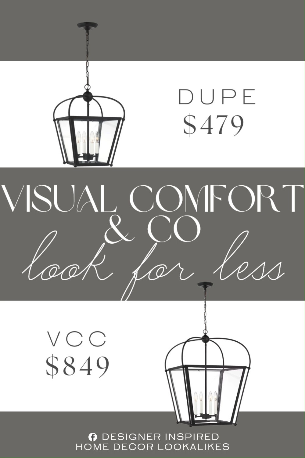 Inspired by Visual Comfort & Co Medium Lantern. Modern Lantern Chandelier. Contemporary Cage Chandelier. Classic Metal Lantern Pendant. Timeless Foyer Lighting Fixture. 4-Light Pendant Chandelier. Entryway Lantern Chandelier. 

Home more affordable option find copy cat similar look for less budget friendly affordable cheap cheaper beautiful pretty. Clearance sale coupon code discount code promo code luxury lookalike look a like Inspo inspiration inspired by idea ideas Love like these? I share multiple every day in my FB group.
#visualcomfortandcoinspired #pendantlighting #lanternchandelier #modernlighting #accentlighting #lightinginspo #statementlighting 

 #LTKHome