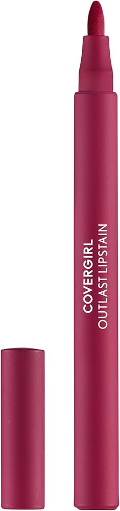 COVERGIRL Outlast, 05 All-Star, Lipstain, Smooth Application, Precise Pen-Like Tip, Transfer-Proo... | Amazon (US)