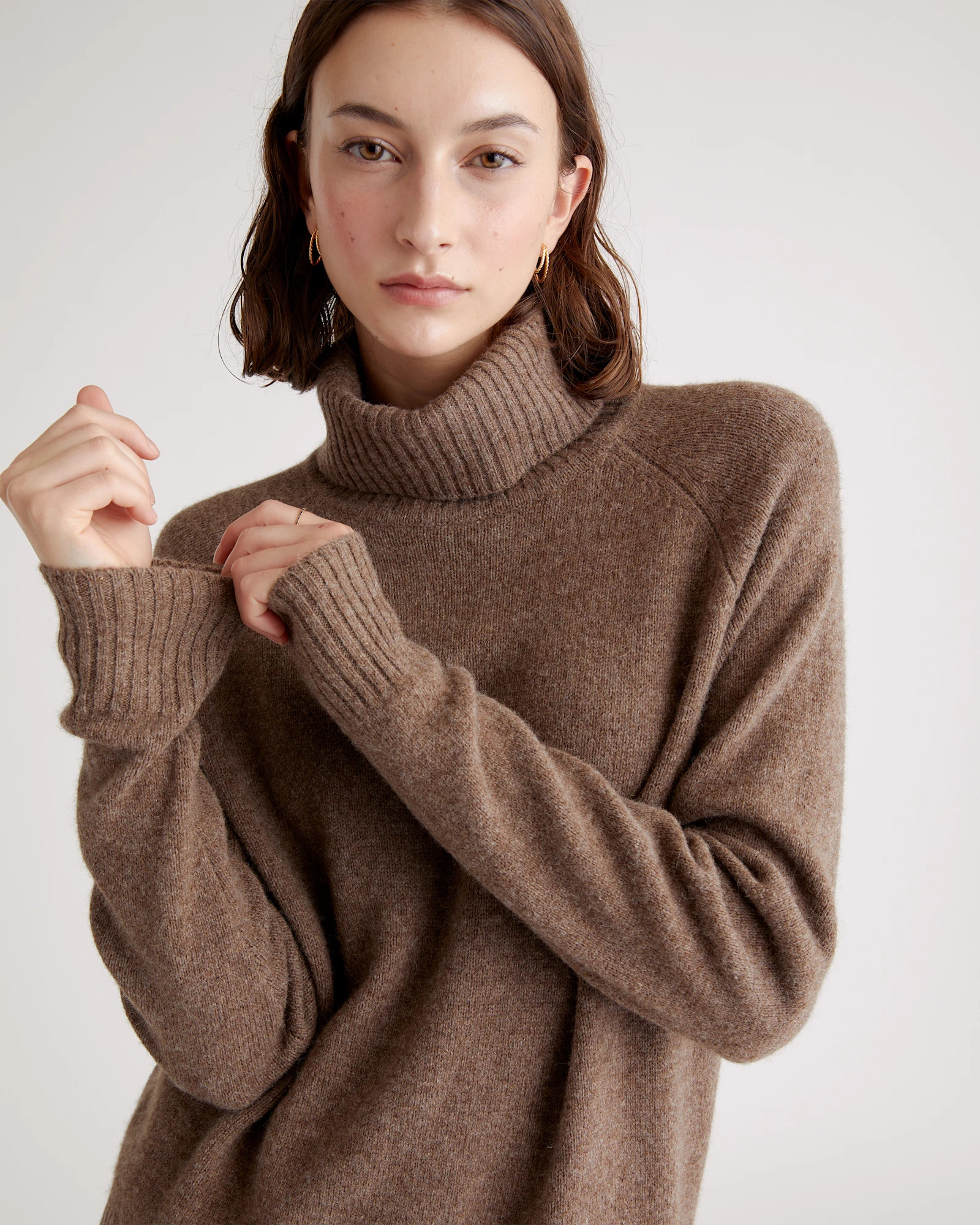 100% Yak Wool Turtleneck Sweater | Quince
