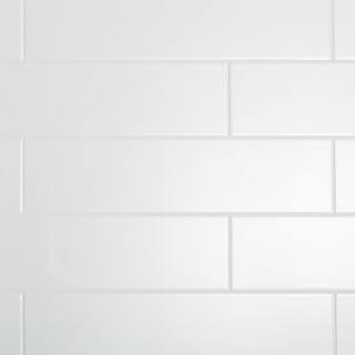 Daltile Restore 4 in. x 16 in. Ceramic Bright White Subway Tile (13.20 sq. ft./Case) RE15416HD1P2... | The Home Depot