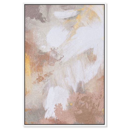Sunrise Abstract Framed Canvas Wall Art | West Elm (US)