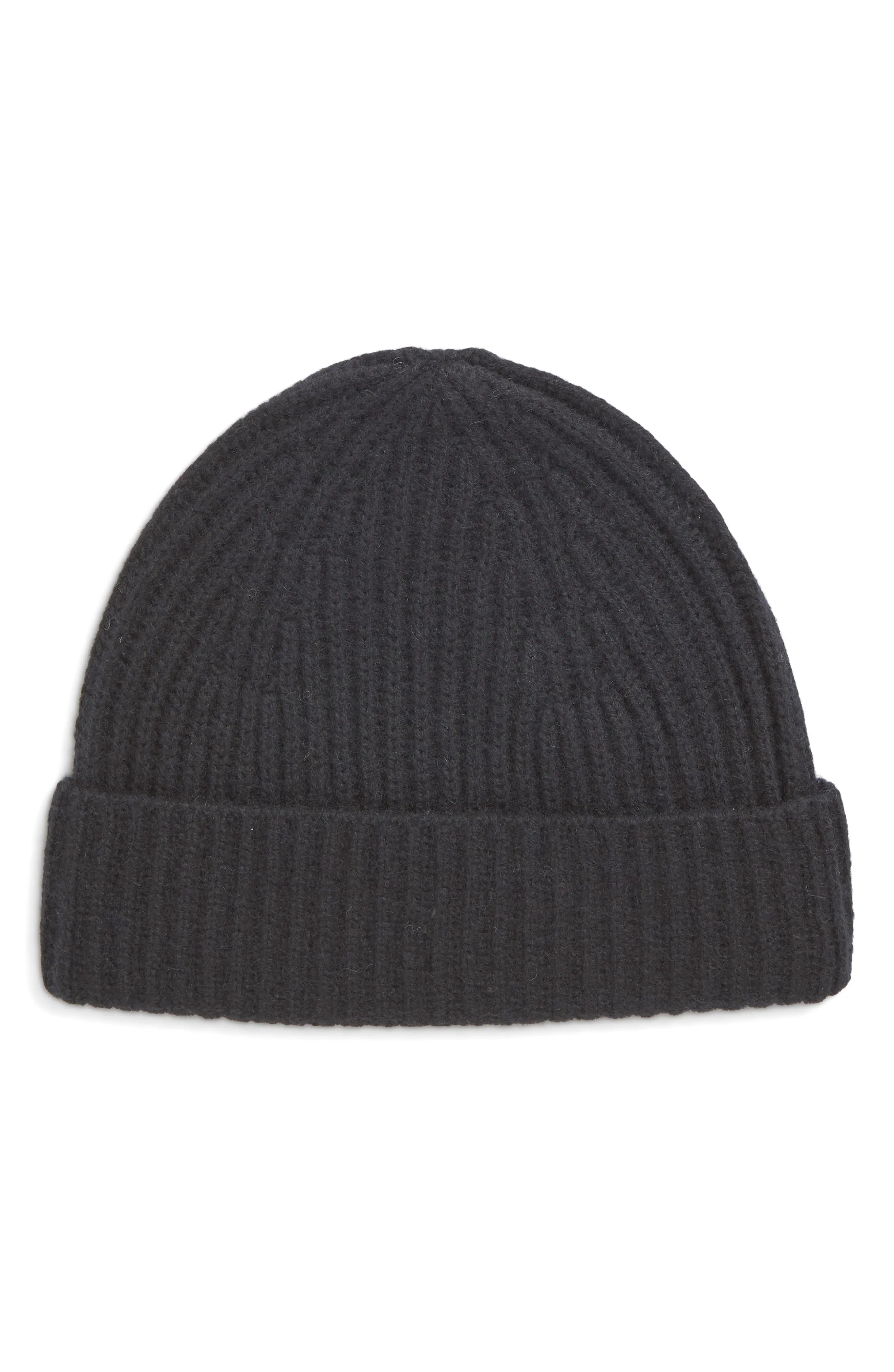 Nordstrom Cashmere Rib Knit Beanie in Pink Cream at Nordstrom Rack | Nordstrom Rack