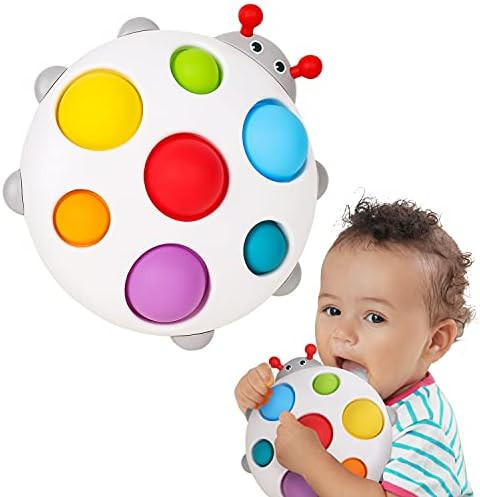 ALASOU Flipping Busy Board Toys for 1 Year Old boy|First Birthday Sensory Fidget Gifts for One Ye... | Amazon (US)