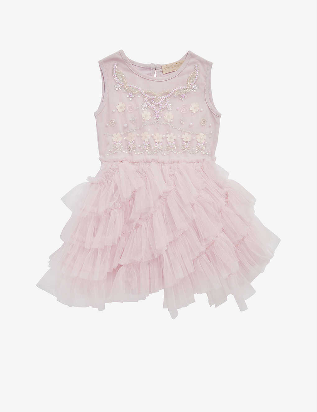 Gala embellished cotton-jersey dress | Selfridges