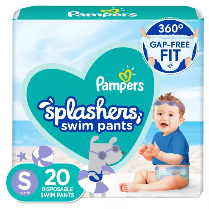 Pampers Splashers Disposable Swim Pants - (Select Size and Count) | Target