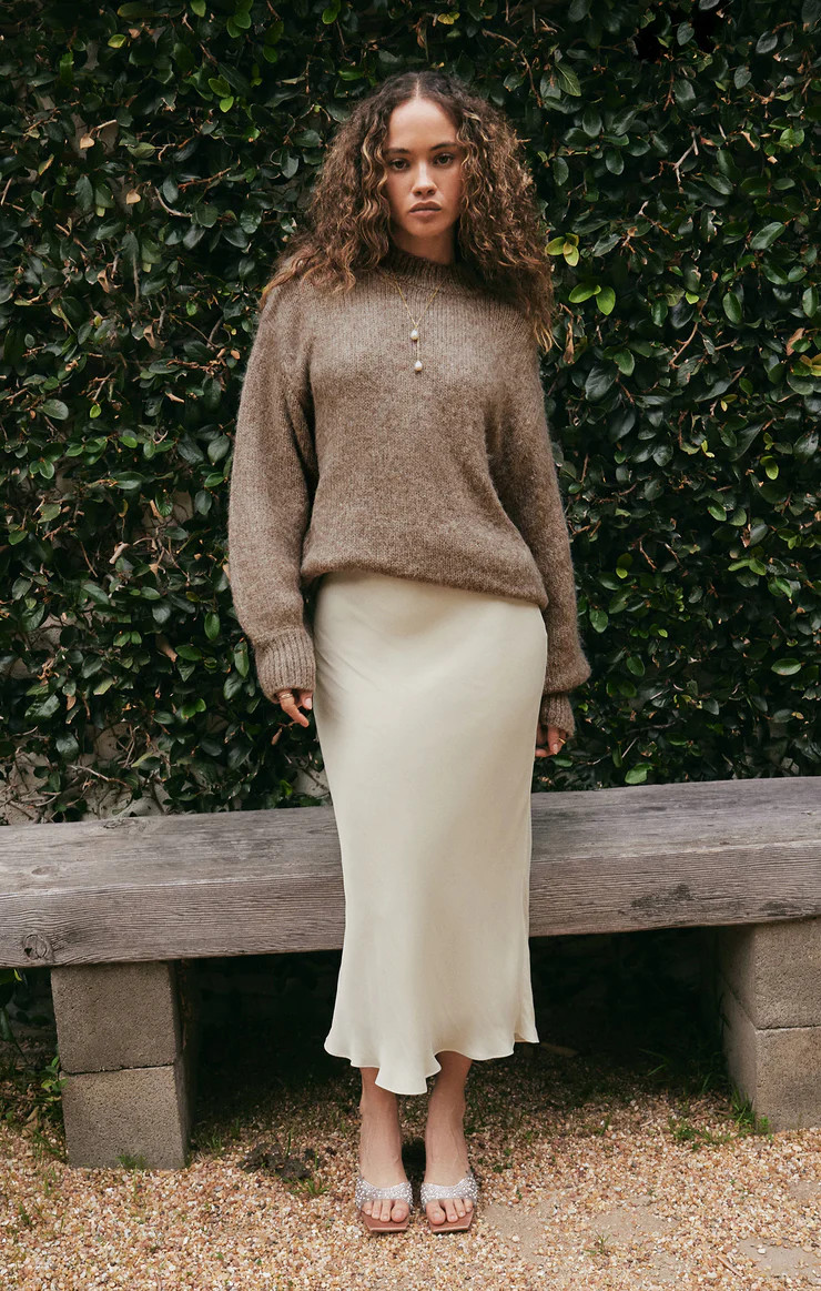 Europa Luxe Sheen Skirt | Z Supply