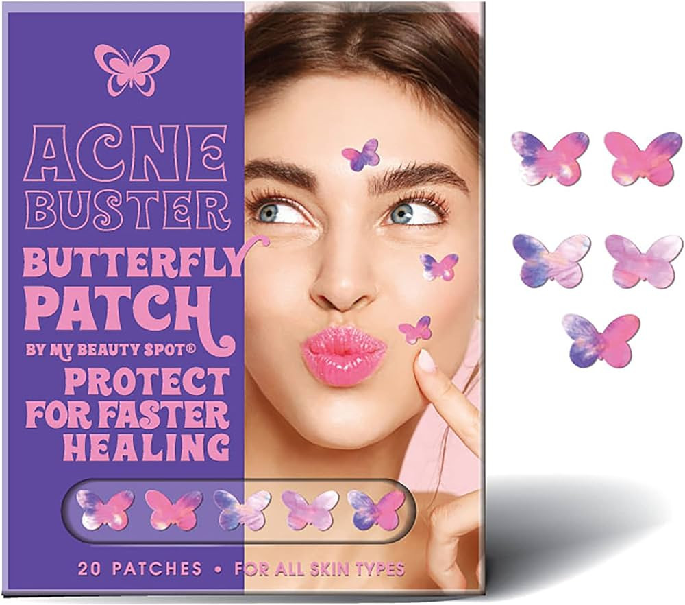 My Beauty Spot Pimple Patches Cute Acne Patches for Face 20 Pcs with Tea Tree Extra & Salicylic A... | Amazon (US)