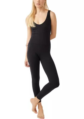 Fp Movement Women's Never Better One Piece Jumpsuit, Black, Large | Belk