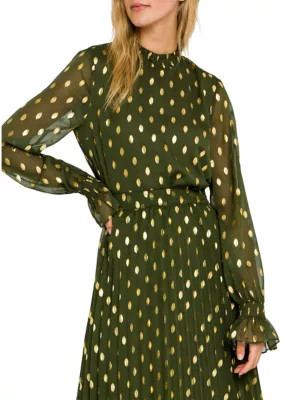 Endless Rose Women's Polka Dot Chiffon Blouse | Belk