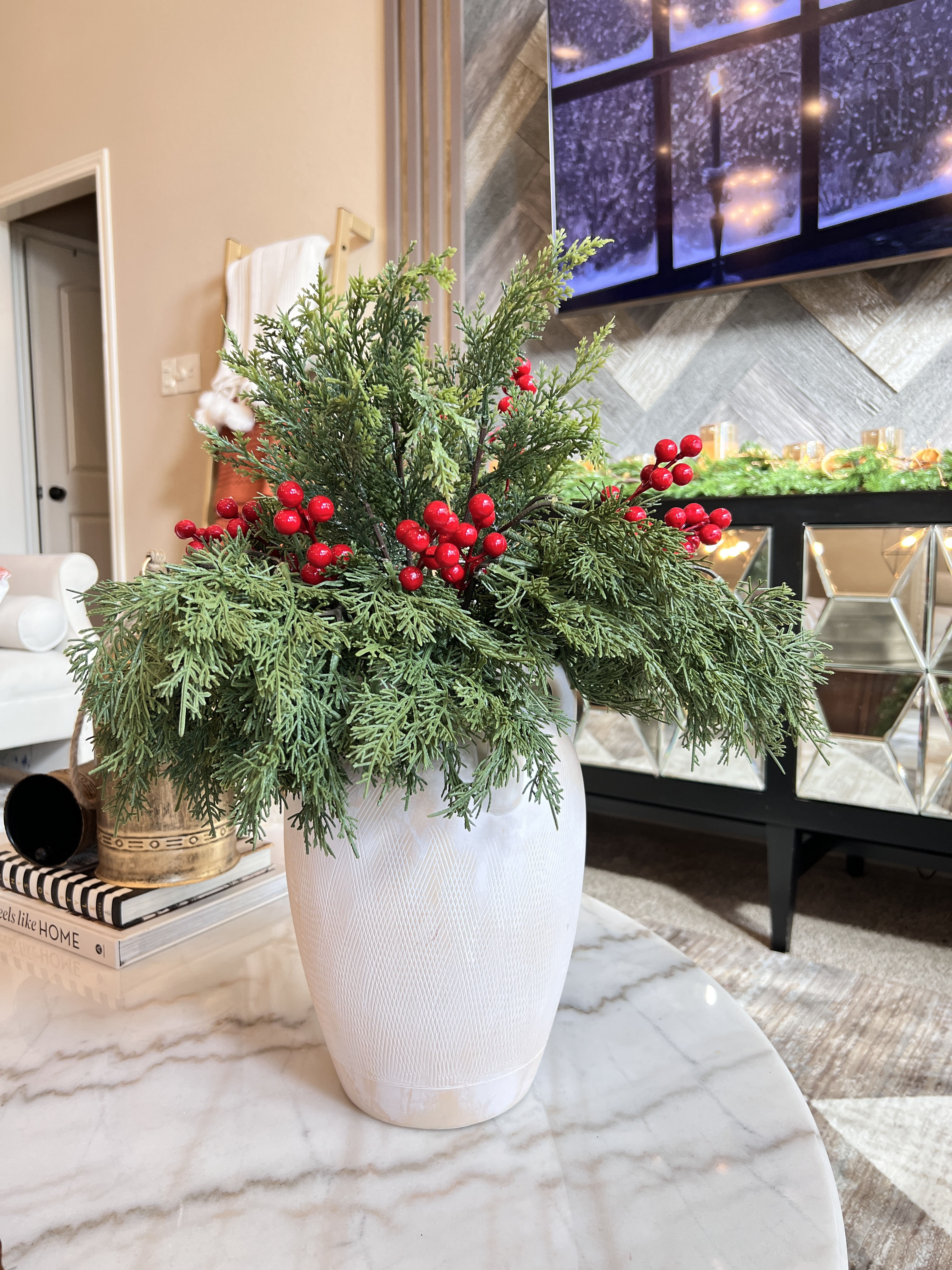 Vase styling for holiday season 

#LTKHoliday #LTKSeasonal #LTKHome