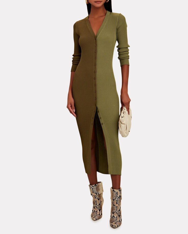 Shoko Colorblock Sweater Dress | INTERMIX