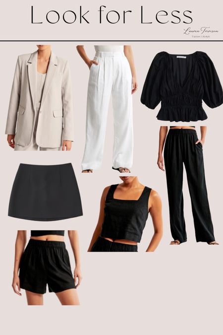 Work basics on sale! Featuring the cutest linen separates for the office 

#LTKSaleAlert #LTKFindsUnder100 #LTKWorkwear