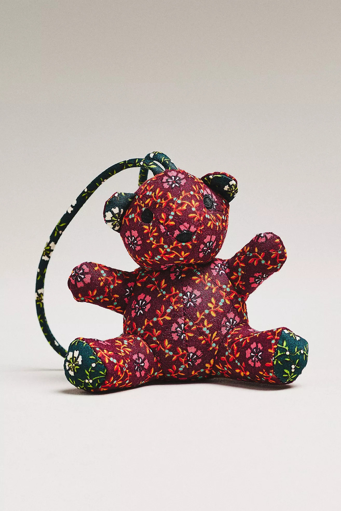 Vera Bradley Bitty Bear-Shaped Plush Bag Charm | Anthropologie (US)