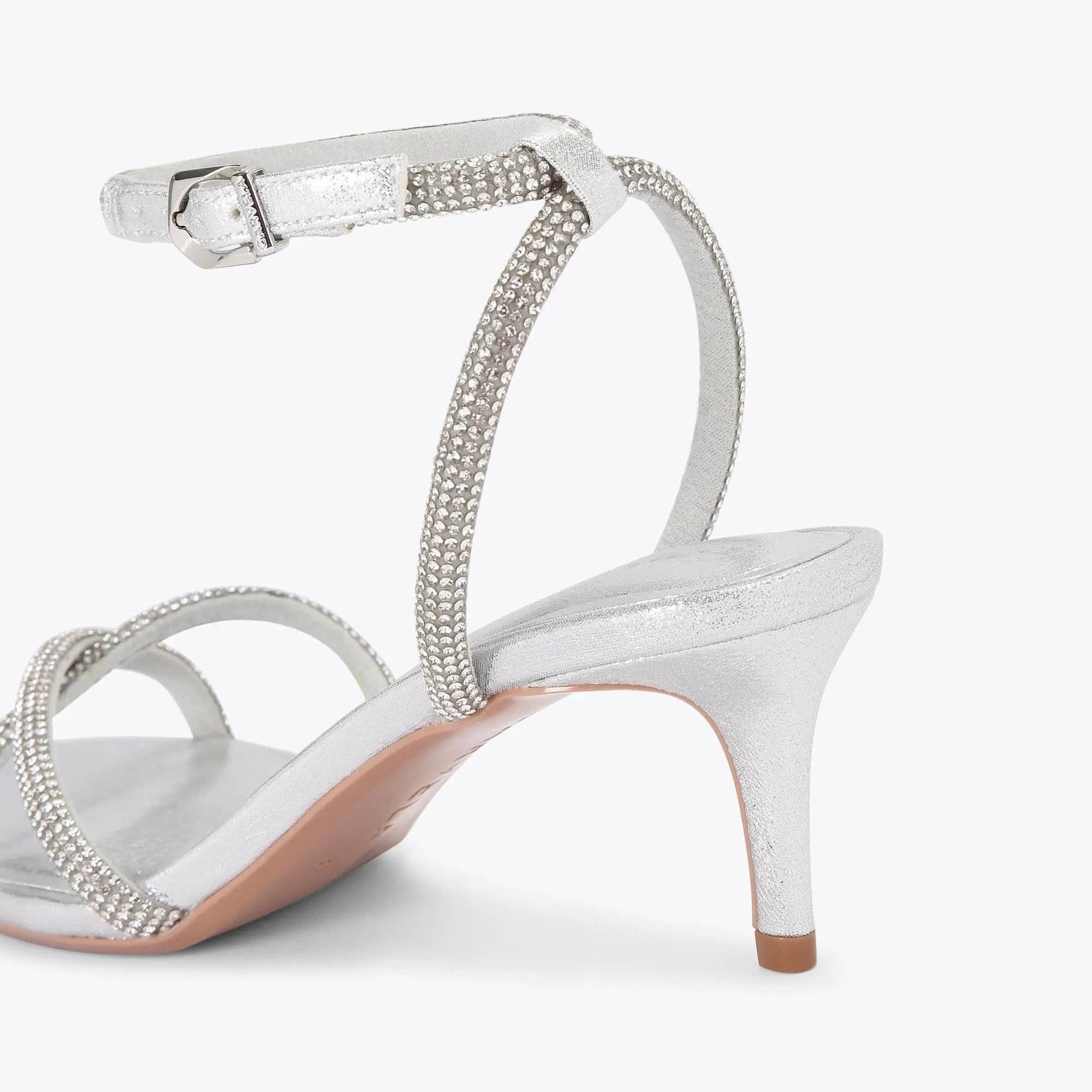 STARGAZE 60 Silver Heels by CARVELA | Kurt Geiger UK