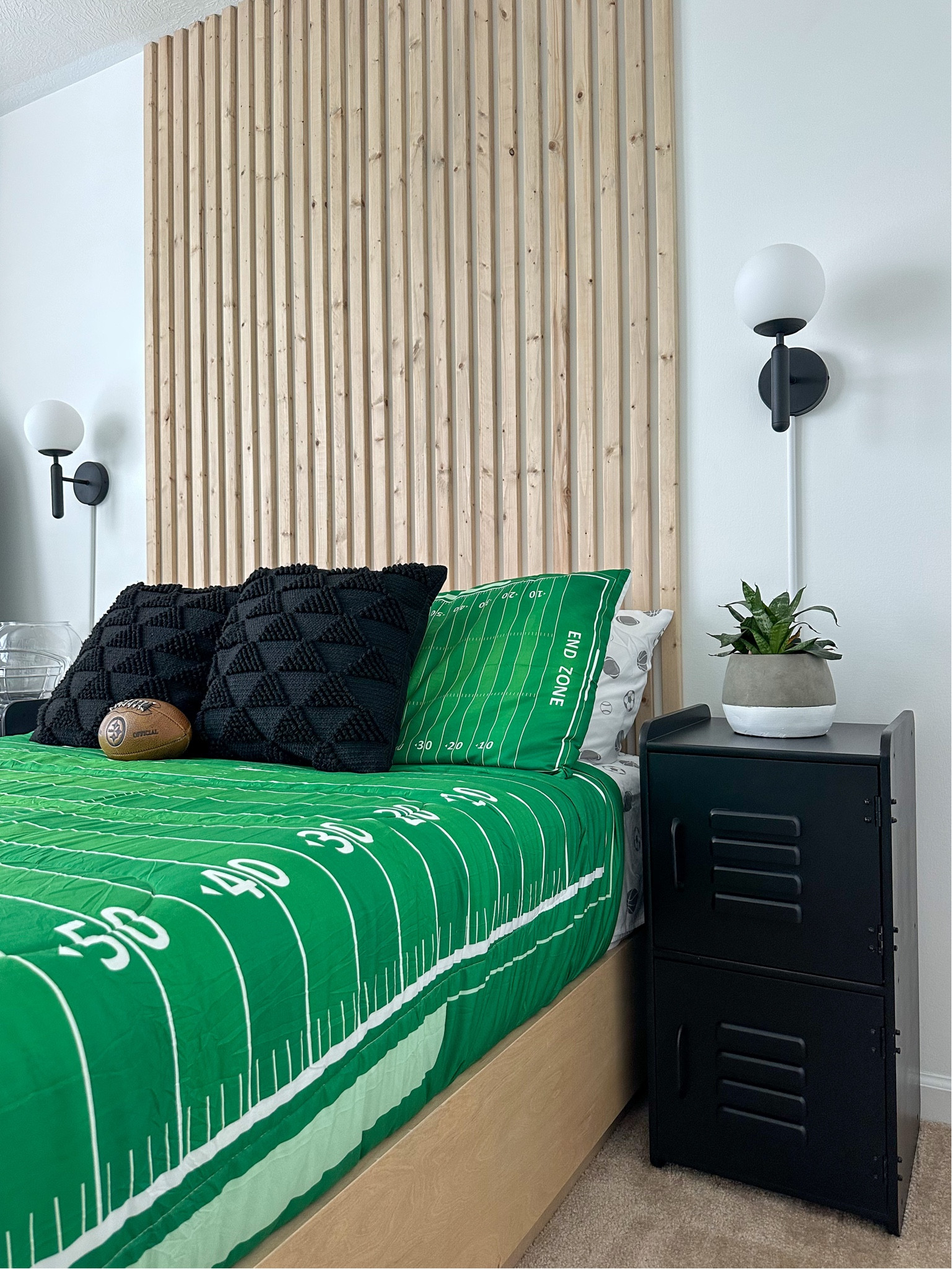 Modern Kid Bedroom Makeover | Football Theme

#LTKkids #LTKhome