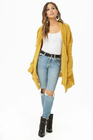 Oversized Loop Knit Cardigan | Forever 21 (US)