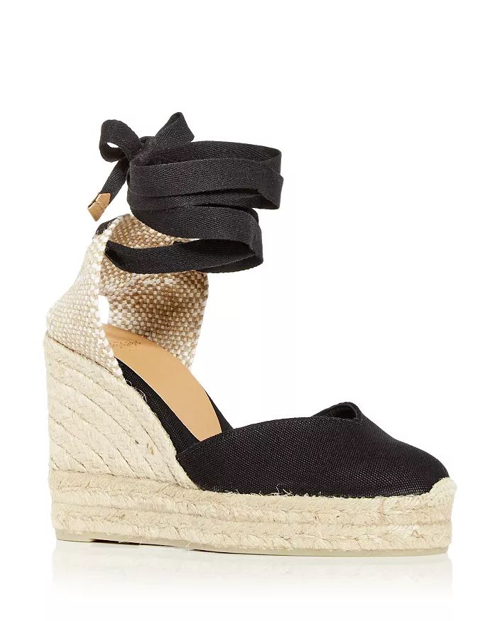 Women's Chiara Ankle Tie Wedge Espadrille Sandals | Bloomingdale's (US)