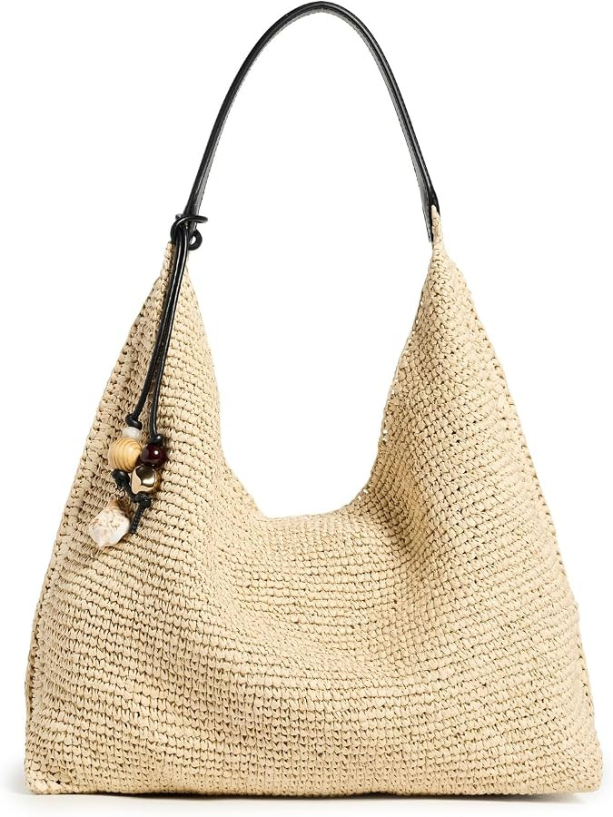 Madewell Women's The Mylie Shoulder Bag In Raffia | Amazon (US)