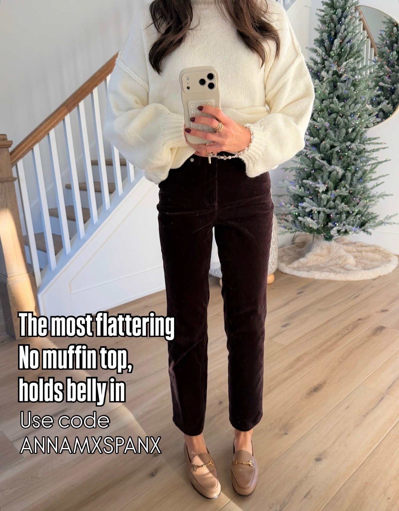 My favorite and most flattering pair of pants for the winter, easy winter outfit, corduroy pants, annabrstylee

#LTKOver40 #LTKootd #LTKSeasonal