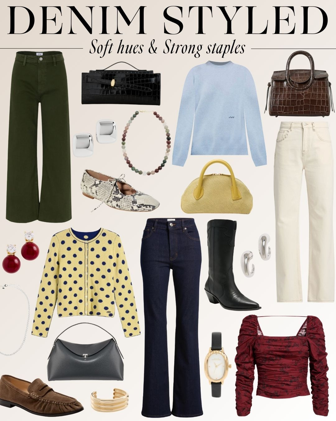 Denim, but make it versatile. These six looks show just how easy it is to style your favorite jeans for everyday wear—from casual and cozy to polished and pulled together. Each outfit is styled with simple layers and accessories you’ll want on repeat.

Save this for denim outfit inspiration and tap to shop each look. 💙 

 #LTKStyle #LTKDenim #DenimOutfits #EverydayStyle #ChicCasual #WardrobeStaples #LTKFinds #StyleInspo 

#LTKootd #LTKmomlife #LTKOver40