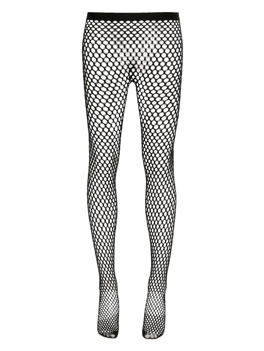 WARDROBE.NYC x Rosie Huntington-Whiteley Web Tights | Black | FARFETCH | Farfetch Global