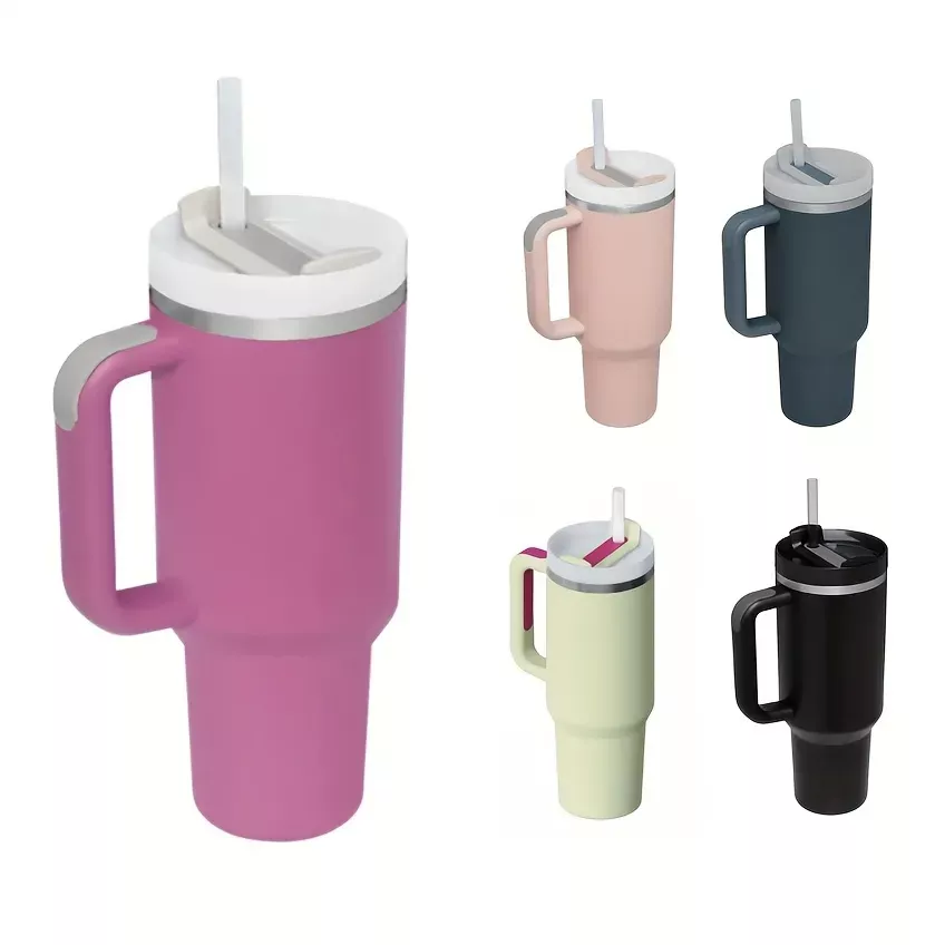 Cute Cartoon Straw Covers For Stanley Tumbler Cups Reusable - Temu