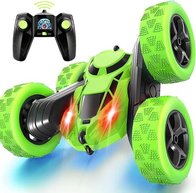 Remote Control Car Stunt RC Cars, 90 Min Playtime, 2.4Ghz Double Sided 360° Rotating RC Crawler ... | Amazon (US)