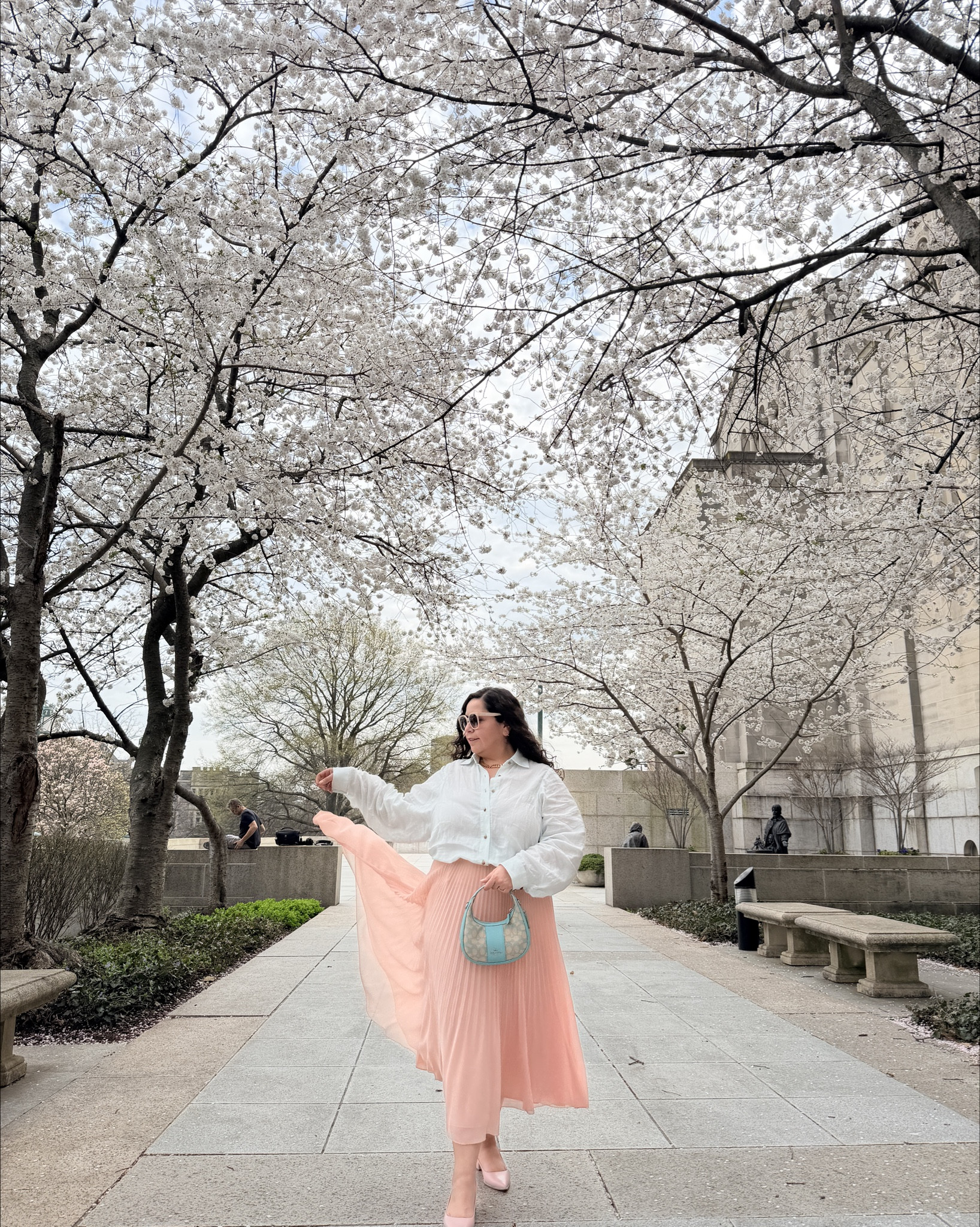 Soft spring color story 🌸
This look is built around light, pastel tones that feel fresh and easy to wear together
Think:
– a soft button down
– a pink pleated skirt
– and accessories that stay within the same color family
It’s an easy way to wear color without it feeling overwhelming, everything still feels cohesive and intentional
Linking similar pieces so you can recreate this look with what you already have or find something close

#LTKootd #LTKOver40 #LTKSeasonal