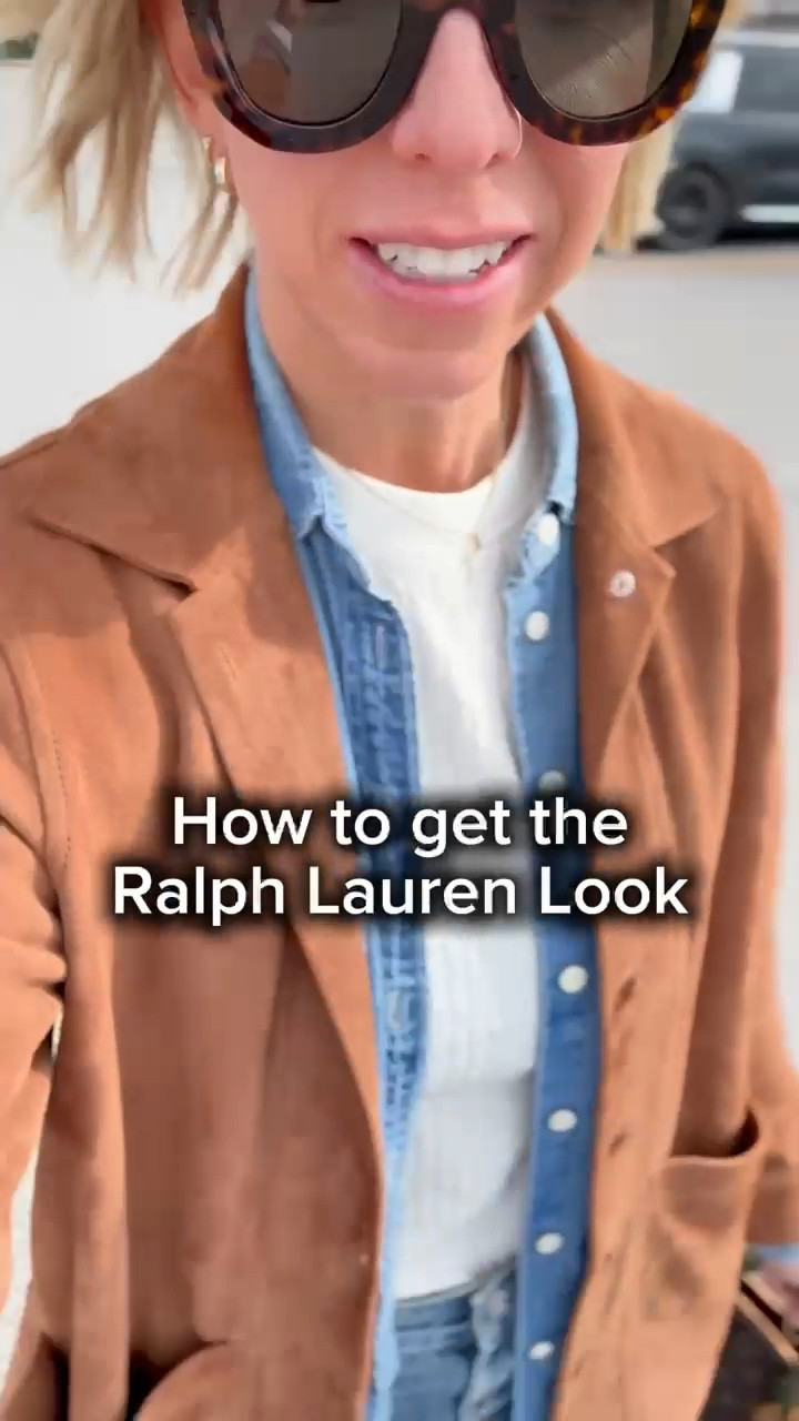 My take on the Ralph Lauren look! The key to looking chic is layering🤎

#LTKStyleTip #LTKSeasonal #LTKOver40