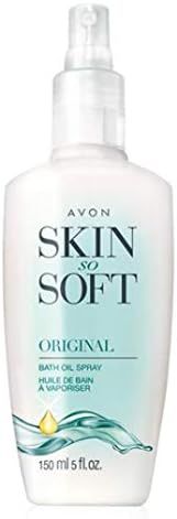 AVON Skin So Soft Original Bath Oil Spray with Pump, 5 Fl Oz | Amazon (US)