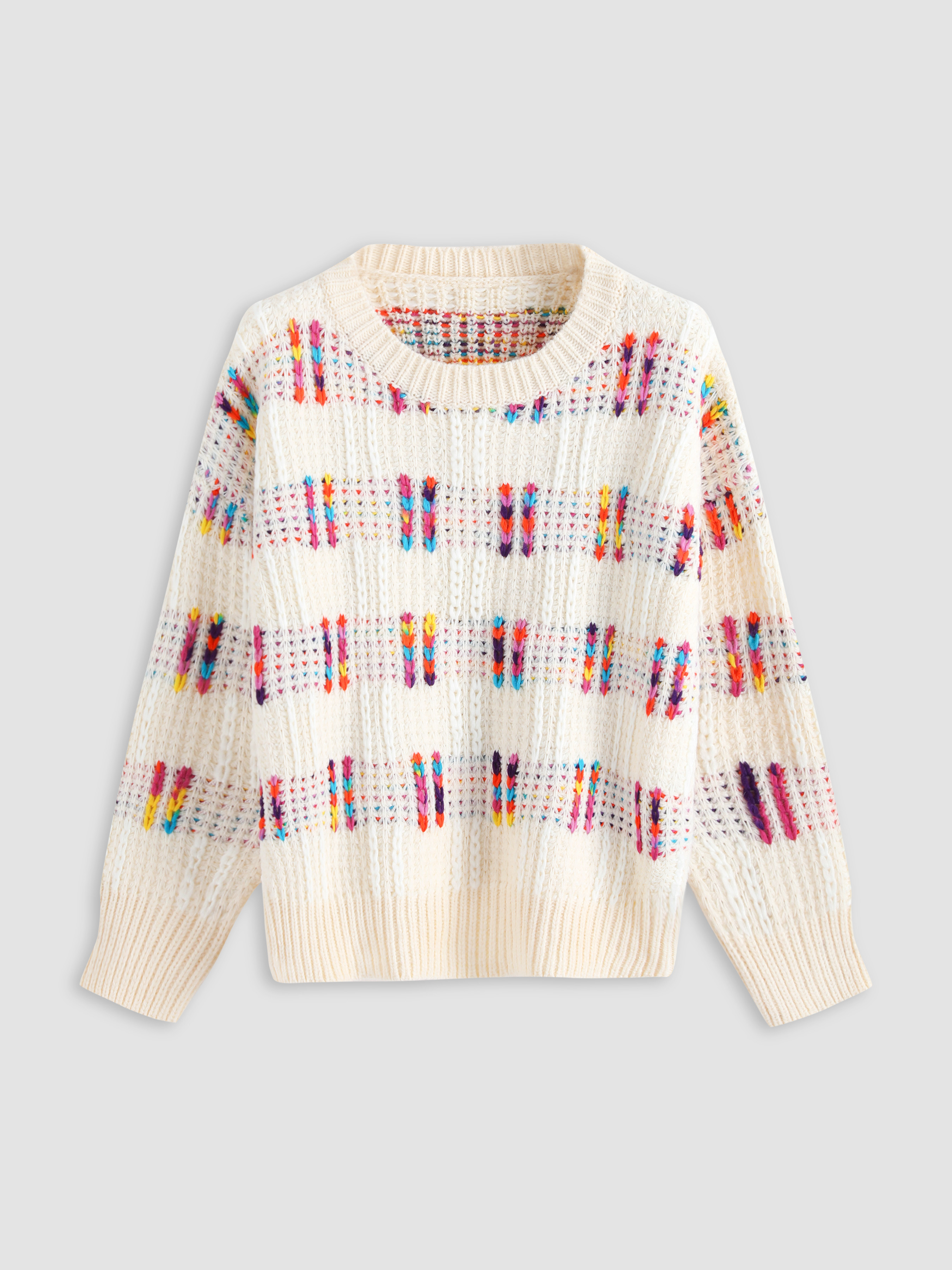 Rainbow Stripe Sweater - Cider | Cider