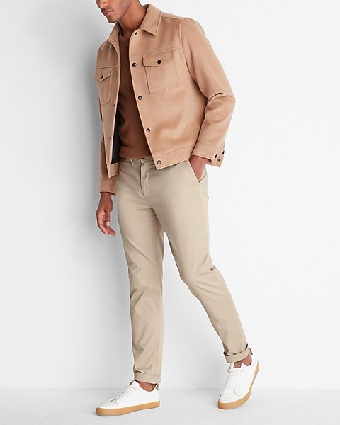 Slim Temp Control Hyper Stretch Chino | Express